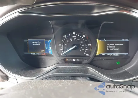 2017 Ford Fusion Energi Platinum из США, поврежденный, VIN 3FA6P0SU7HR353276